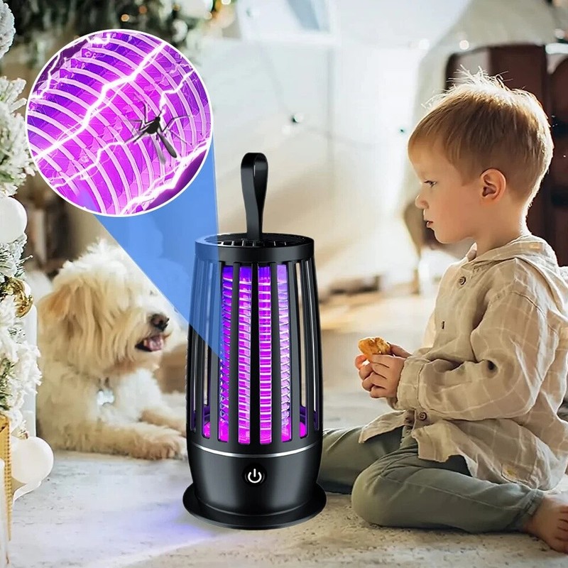 Electric Fly Bug Zapper Mosquito Insect Killer LED Light Trap Pest Control Lamp gallery