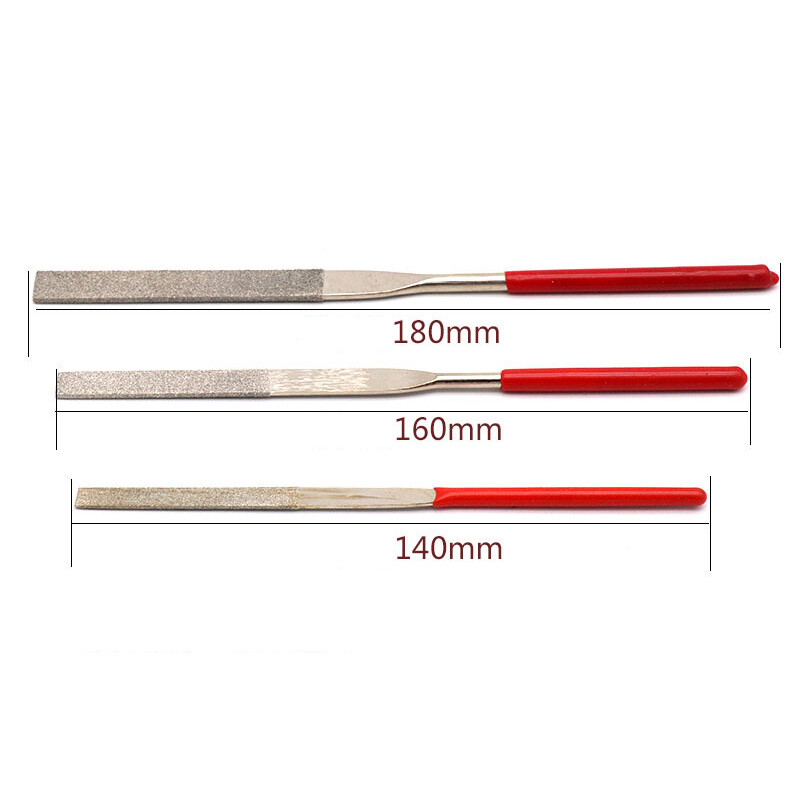 Mini Diamond Needle File Set 3mm x 140mm Carving Ceramics Tile Glass Jewellery gallery
