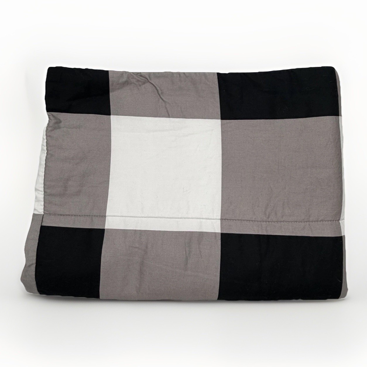 Beddy’s Pillow Sham All Checked Out Black White Gray Check Pattern Discontinued gallery