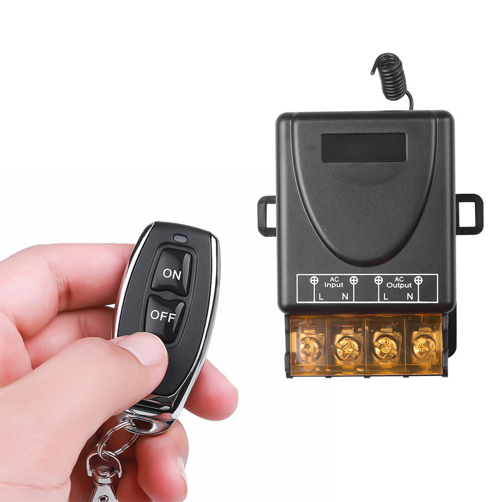 AC 110V-240V 30A RF Relay Wireless Remote Control Switch + 433MHz Remote AH611~ gallery