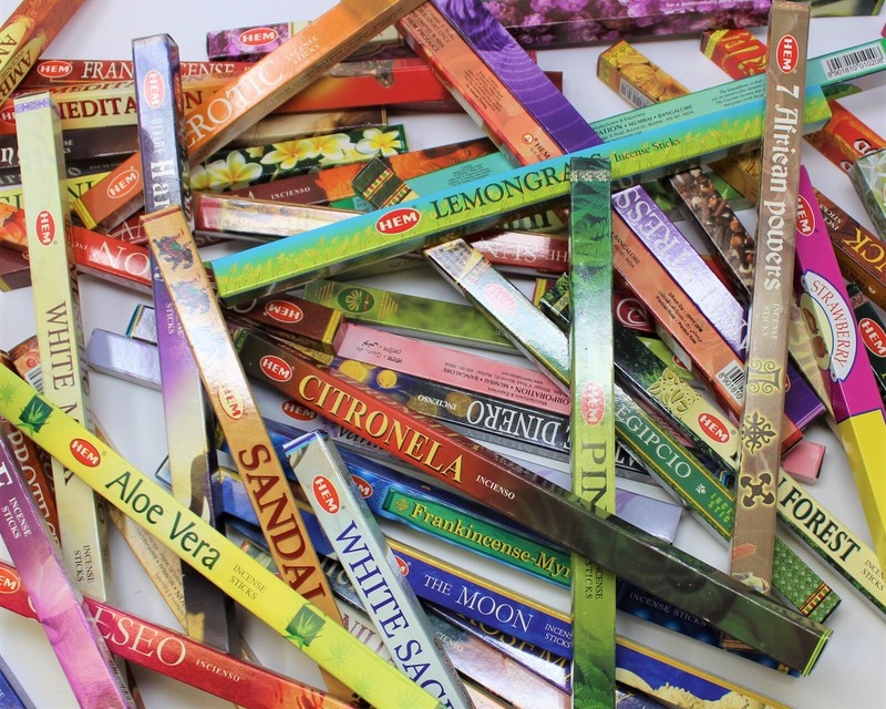 Hem Best Incense Stick Assorted Sampler 50 Packs x 8 Stick = 400 Sticks Bulk Lot gallery