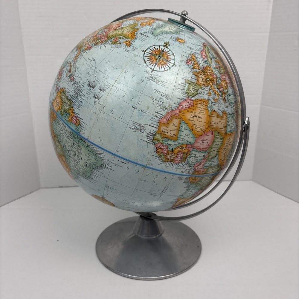 Replogle Globe Tabletop World Classic Series 12 Inch Office Classroom Geography