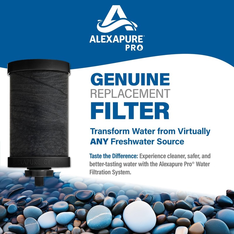 Alexapure 2387 Pro Filter Replacement – 1 Filter Pack, Black gallery