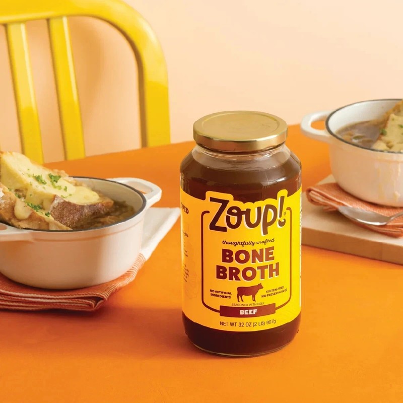 Zoup! Really Good Beef Bone Broth, Shelf-Stable, 32 oz gallery