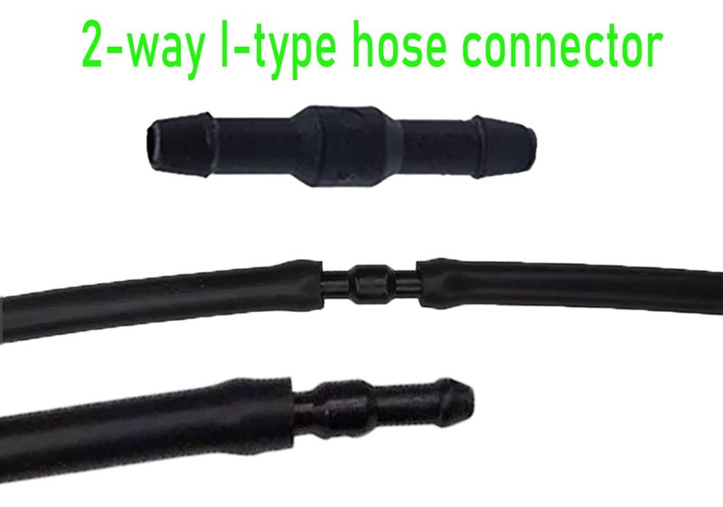 Windshield Washer Hose Connector Kit 24Pcs 3-way (T, Y) 2-way (I) fit for Car gallery