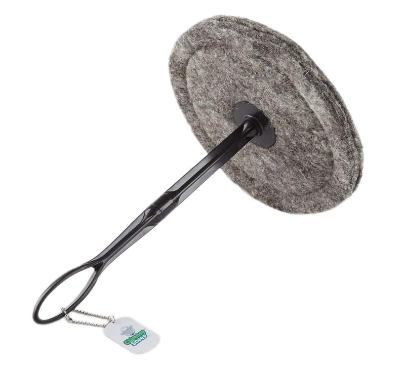 8"– 9" Round Chimney Flue Plug – Wool Draft Stopper for Fireplace and Wood St... gallery