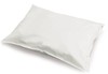 Disposable Pillowcase Zipper Closure 21 X 27" White PVC, 4 mil thickness gallery