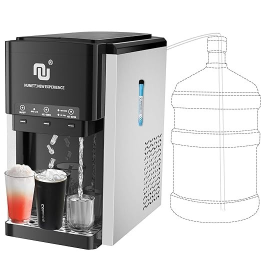 Ice maker Water Dispenser w. Crusher (Water Bottle Bottom-Loading) gallery