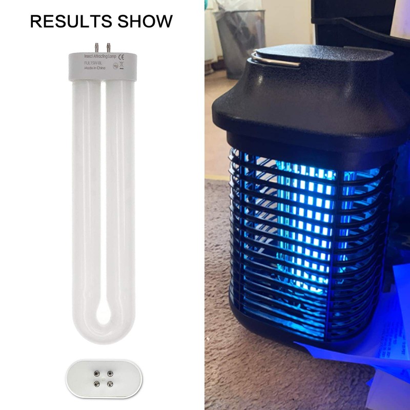 Bug Zapper U Type Replacement Bulbs 15 Watt,Bug Bulb Zapper Fluorescent UV La... gallery