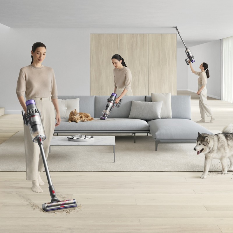 Dyson Outsize Plus Extra Cordless Vacuum Cleaner | Nickel | Refurbished gallery