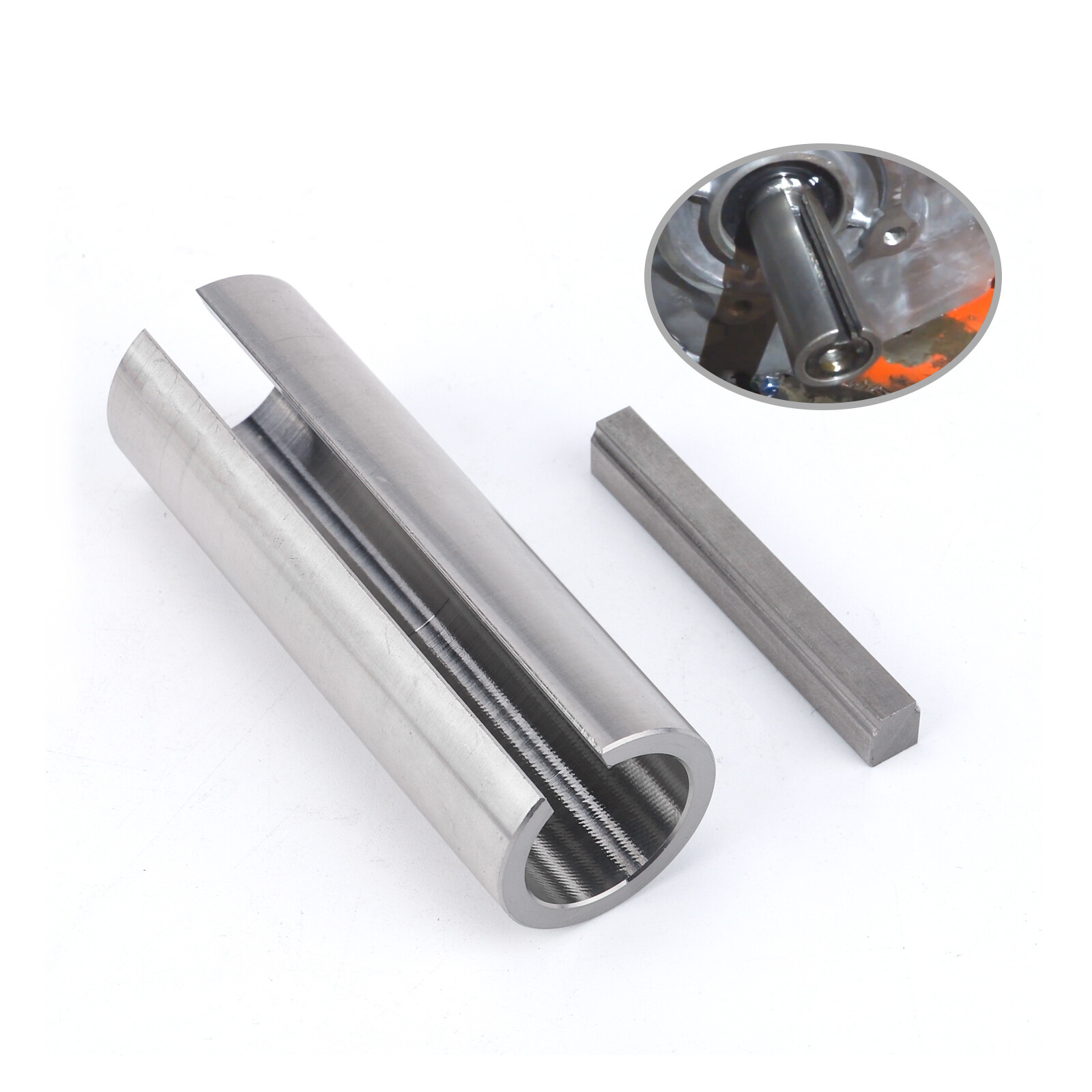 3/4" to 1" Inch w/Step Key Gas Engine Pulley Crankshaft Sleeve Adapter Predator gallery