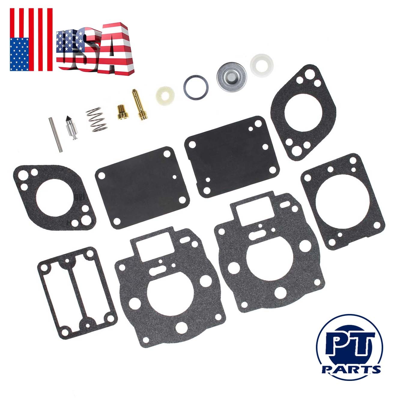 Carburetor Overhaul Kit For Briggs & Stratton 422435 422445 422447 42B707 42D777 gallery
