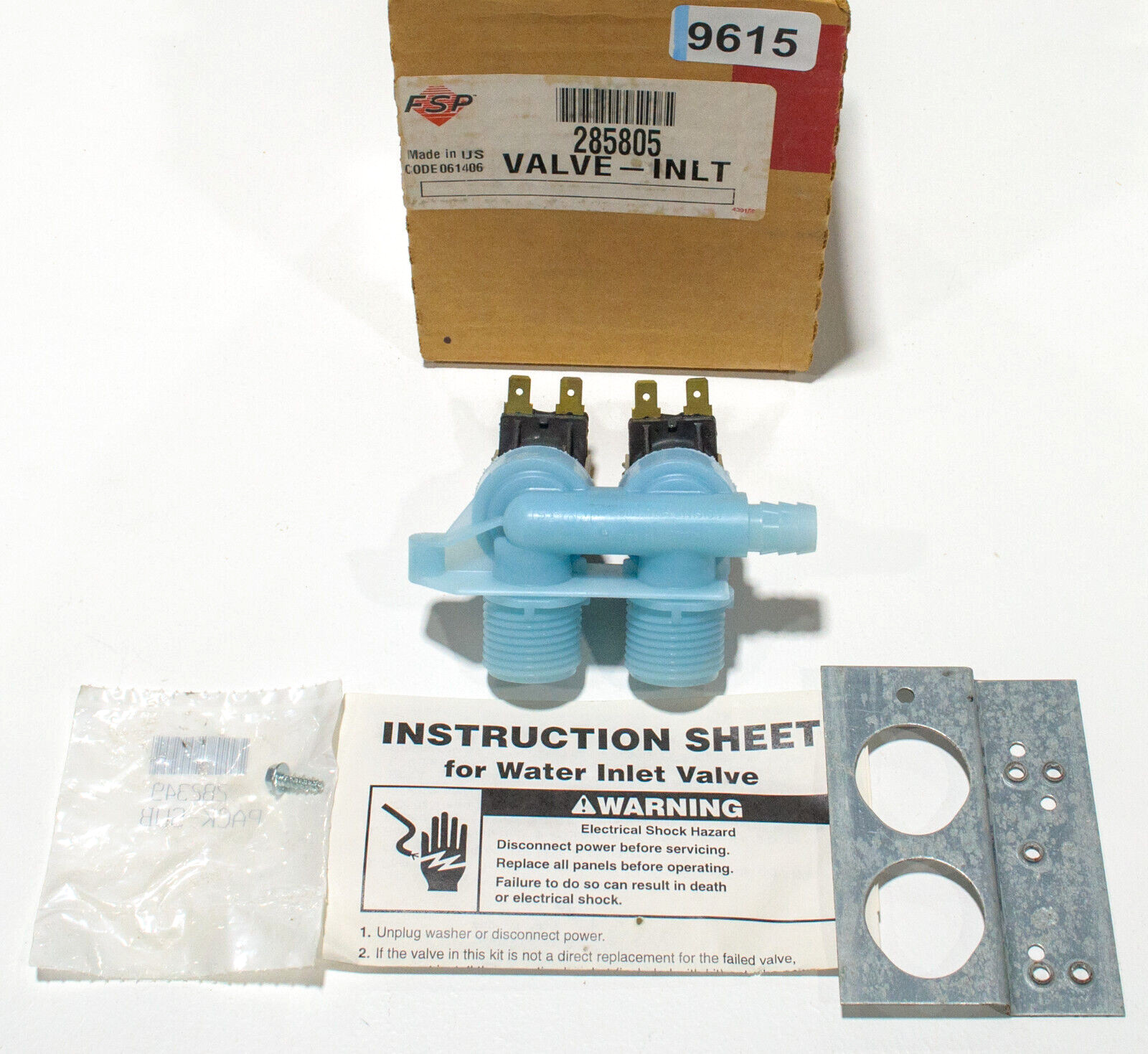 Whirlpool 285805 Washer Water Inlet Valve gallery