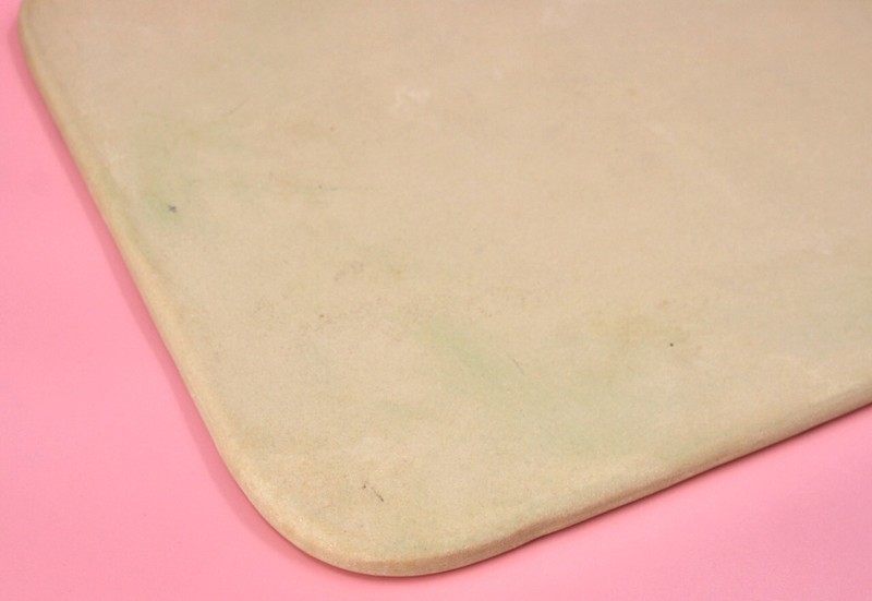 Pampered Chef 12 x 15 Rectangular Baking Stone Sheet Pan Stoneware Vintage 1350 gallery
