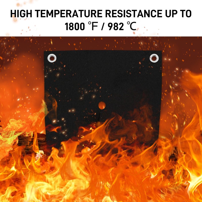 6mm Thick Fireproof mat FITS Welding table cover, fireproof, gas grill blanket gallery