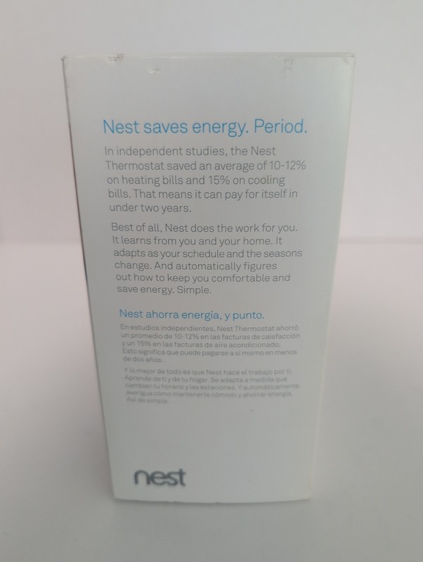 Nest Learning Thermostat 3rd Generation Stainless Steel T3007ES gallery