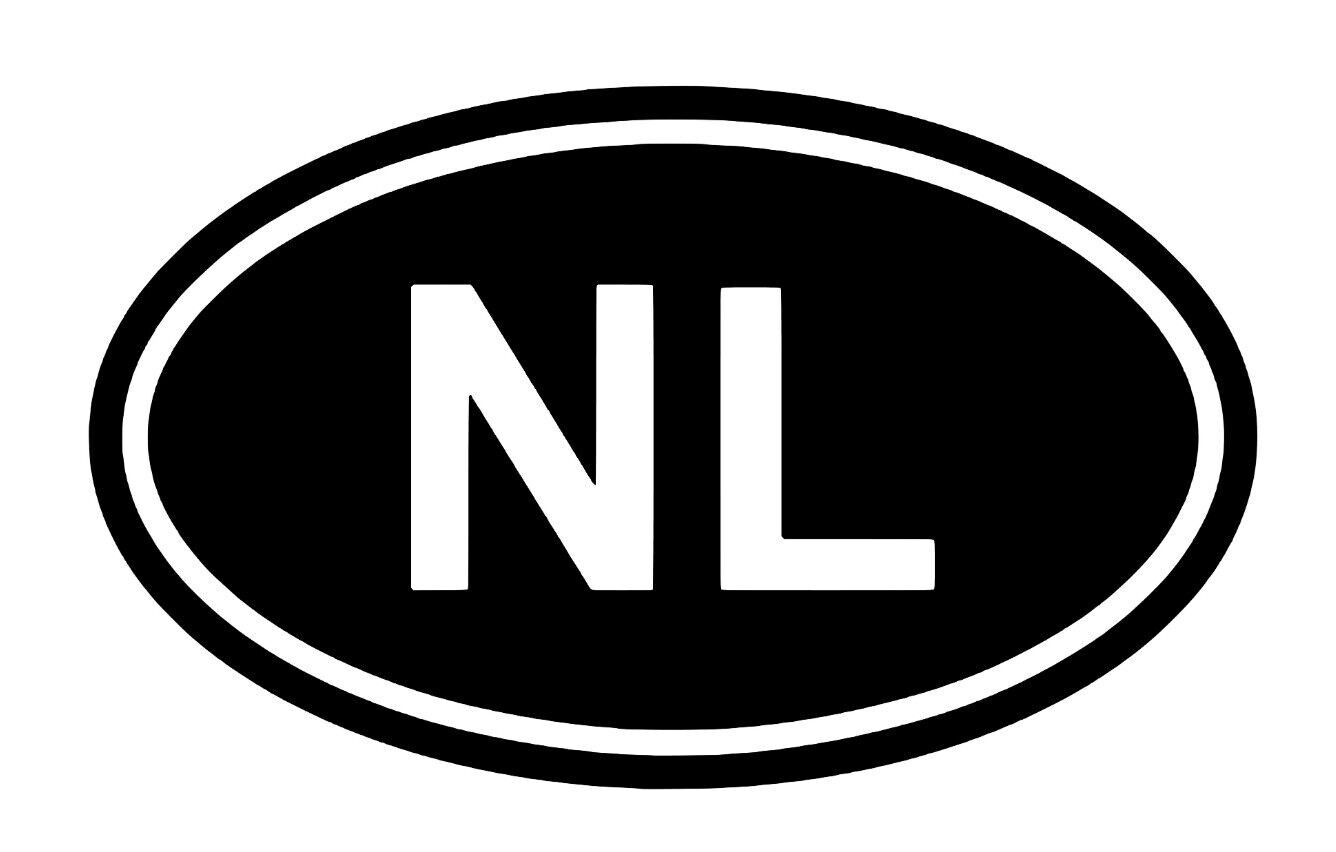 NETHERLANDS COUNTRY CODE OVAL VINYL DECAL BUMPER STICKER LAPTOP CHOOSE gallery