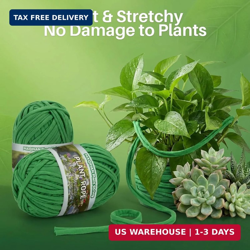 2 Pack Garden String - Plant Ties, Garden Twine, Gardening Tape, Tree Support, S gallery
