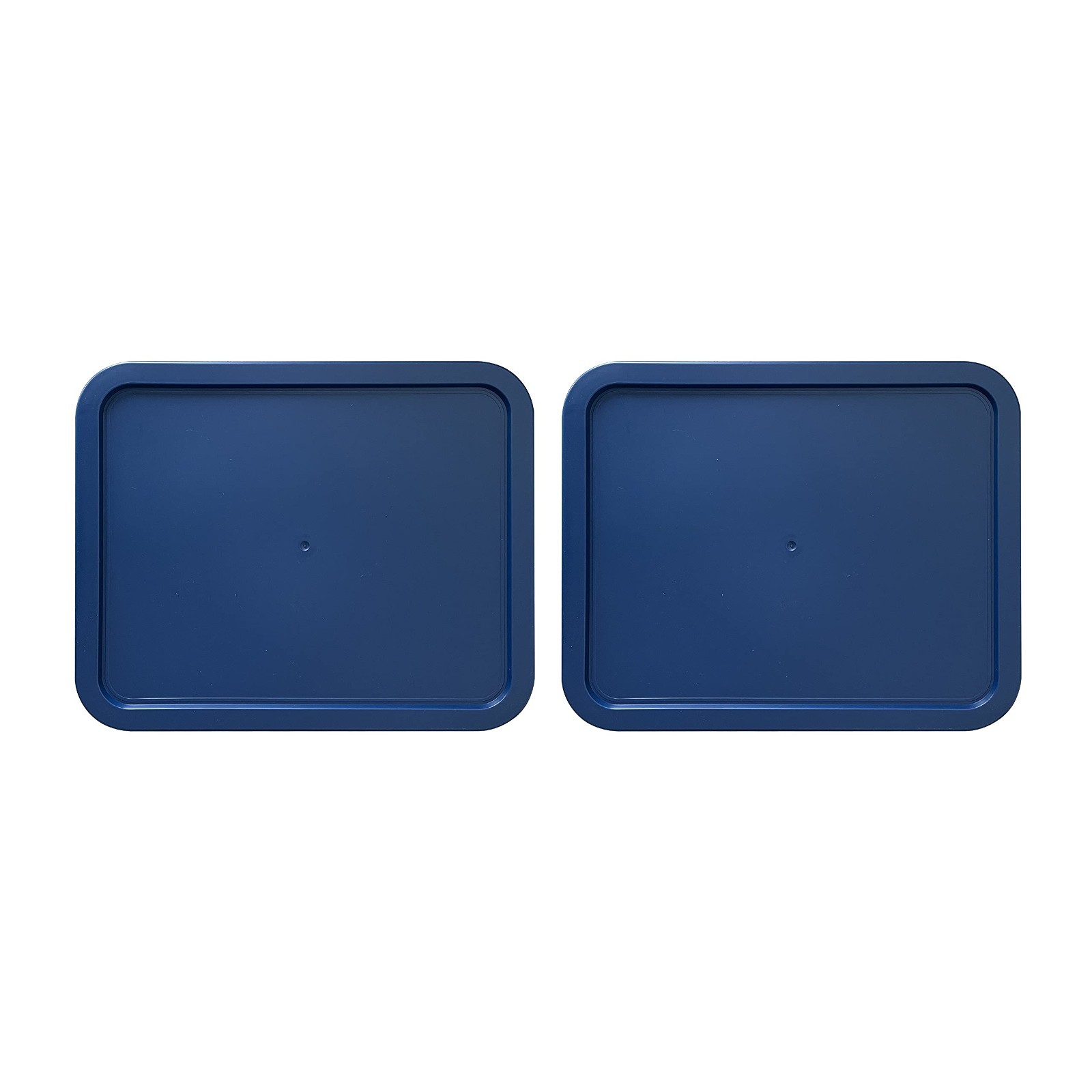Replacement Lids for Pyrex 7212-PC 11-Cup Rectangle Navy 8" x 9.75" 2-Pack gallery