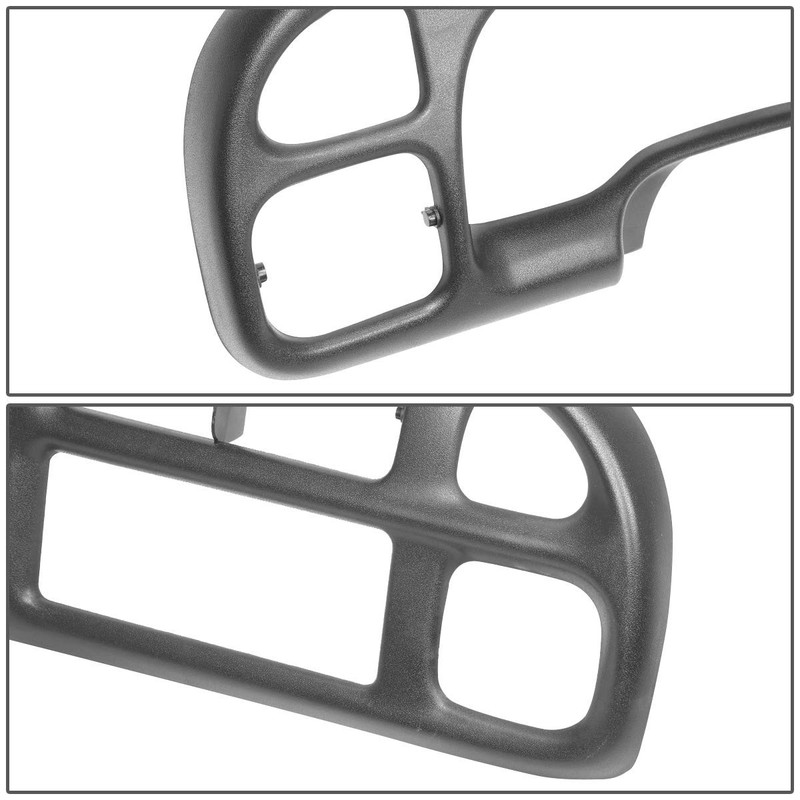 Dna Motoring Instrument Cluster Bezel Cover Compatible 98-01 Ram 1500 2500 3500 gallery