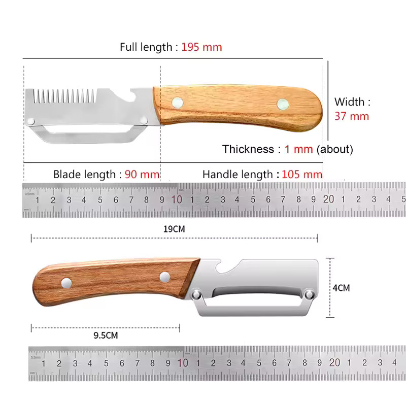 NEW 2 in 1 Multi-Functional Vegetable Peeler for Kitchen Stainless Steel Peeler gallery