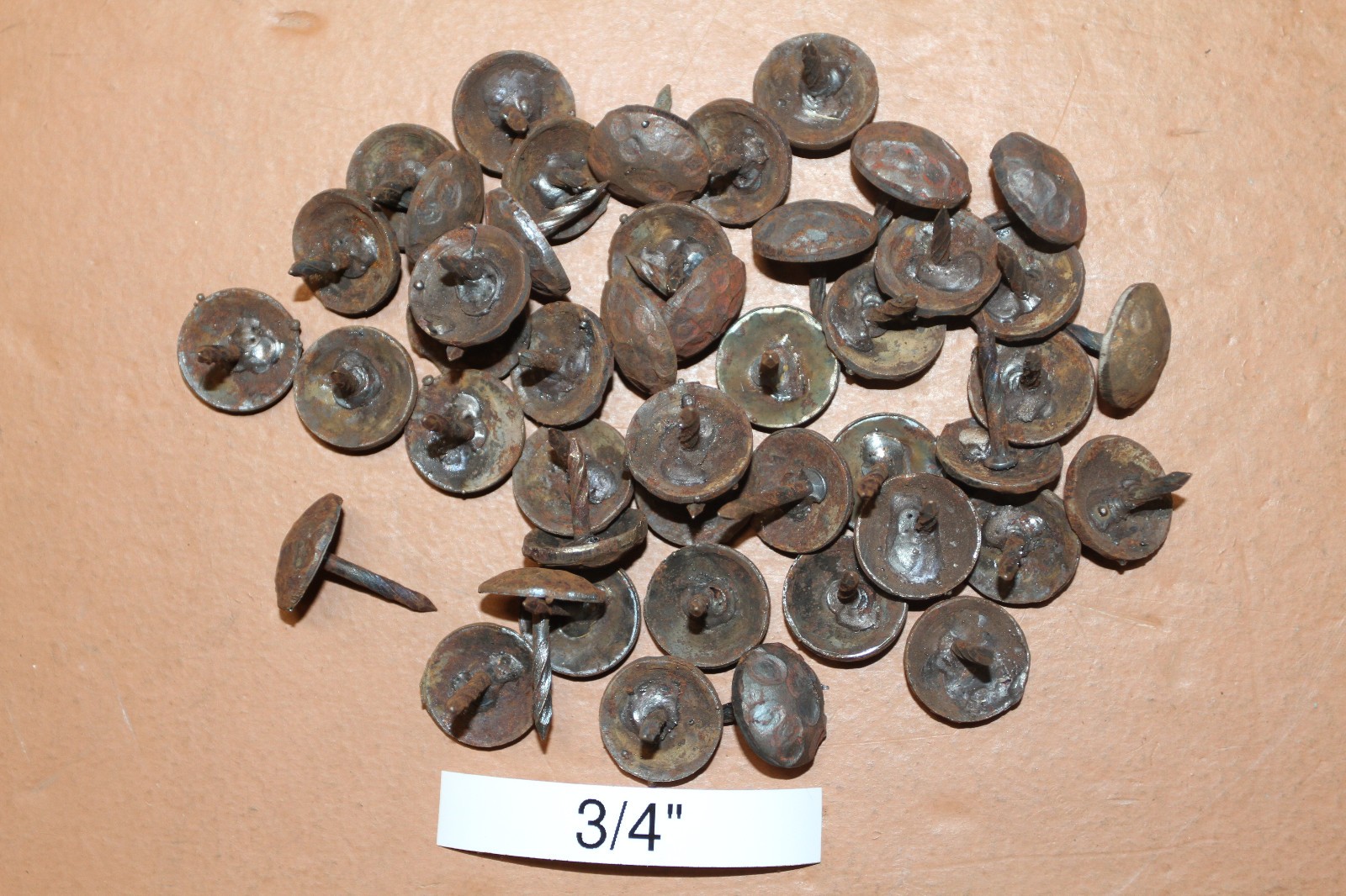 10-RAW CLAVOS,Gate Accents,Decorative Rustic Western Decor,3/4 Inch, CL-.75 gallery