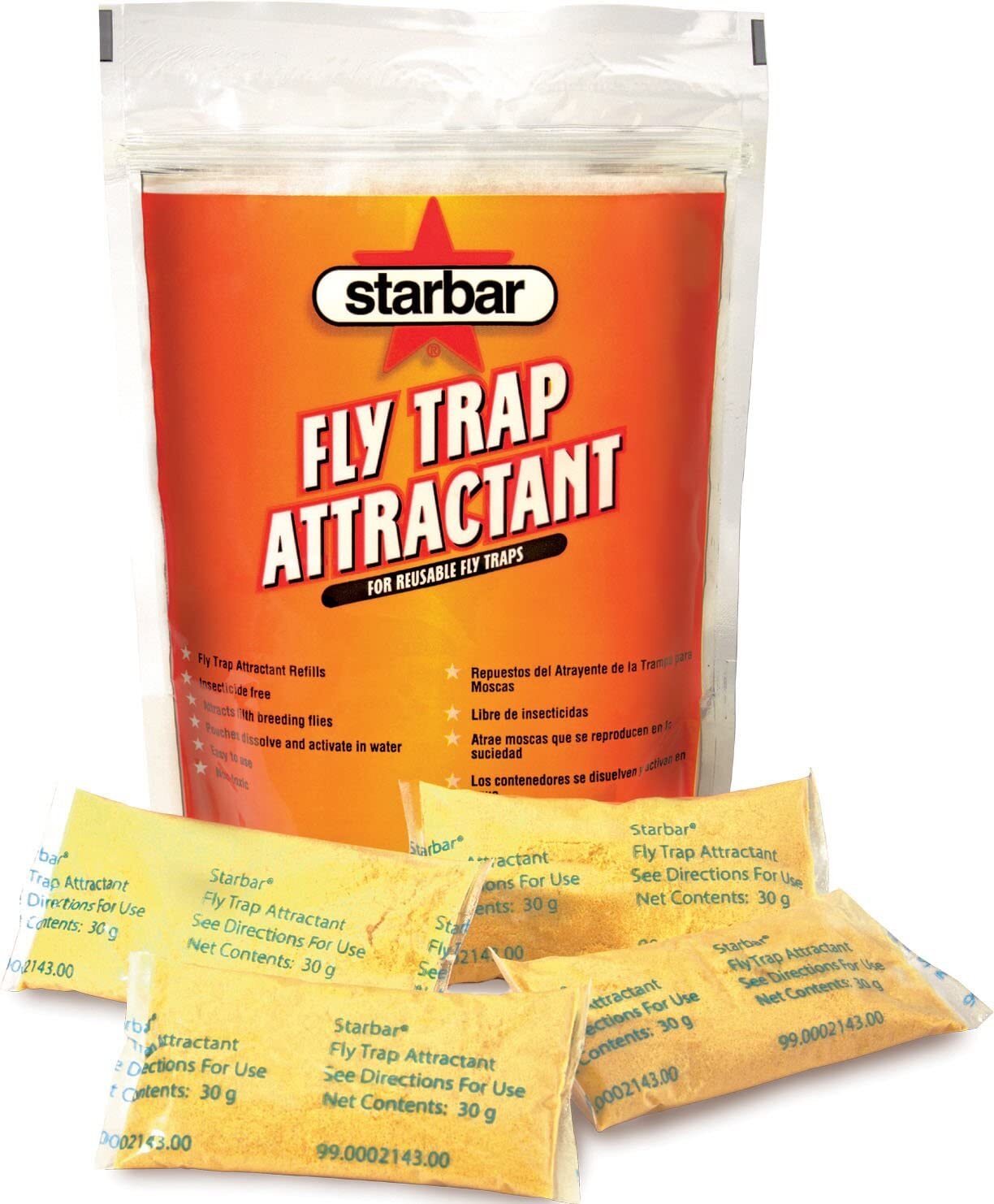Starbar Fly Trap Attractant Refill For Reusable Fly Traps, 8-30g gallery