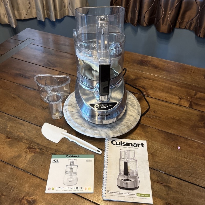 Cuisinart Prep 9 Cup Food Processor Brushed Stainless Finish DLC-2009CHB gallery