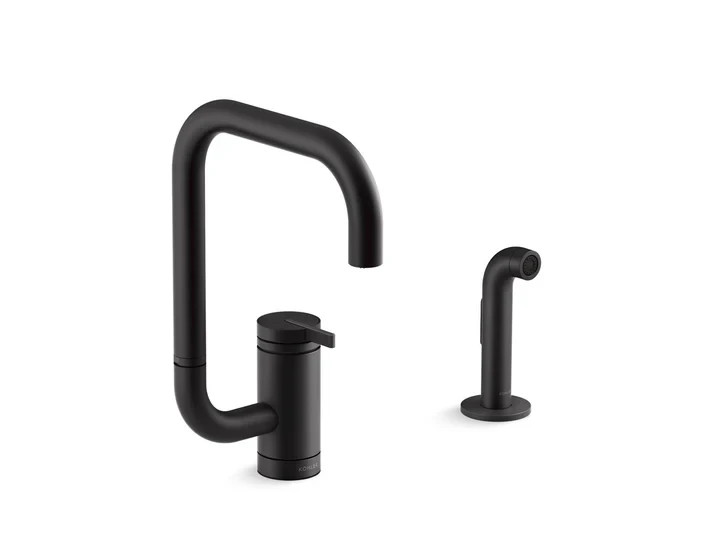 Kohler Components 1.5 GPM Single Hole Kitchen Faucet K-28274-BL gallery