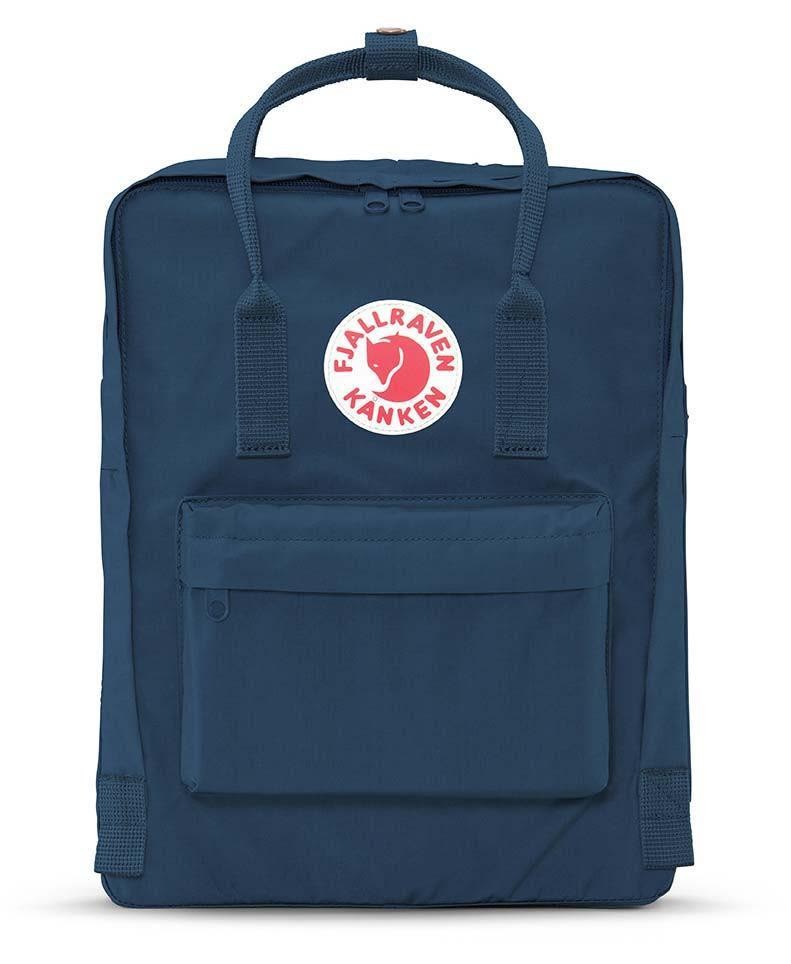 Fjallraven Kånken Backpack, Navy Bundle with Cloth