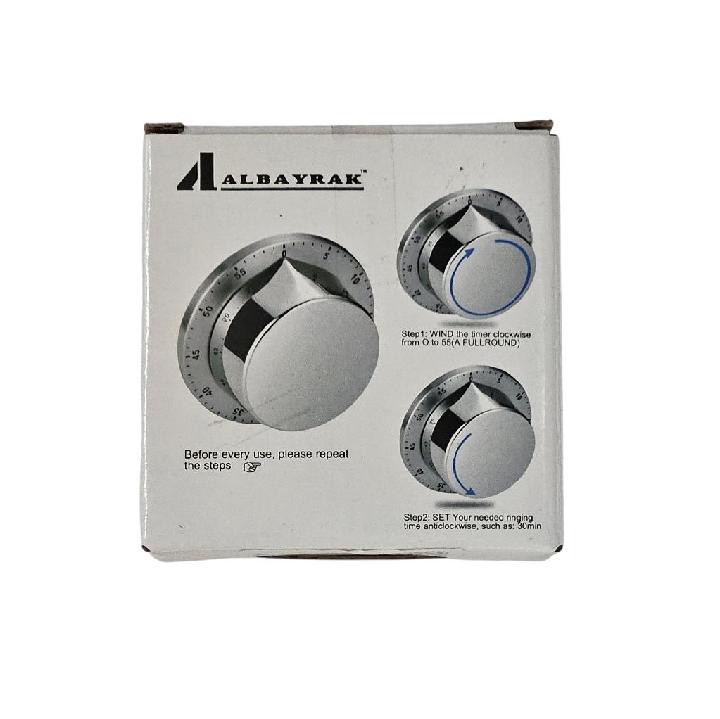 Albayrak Kitchen Timer Chef Cooking Clock With Loud Alarm No Batteries Required gallery