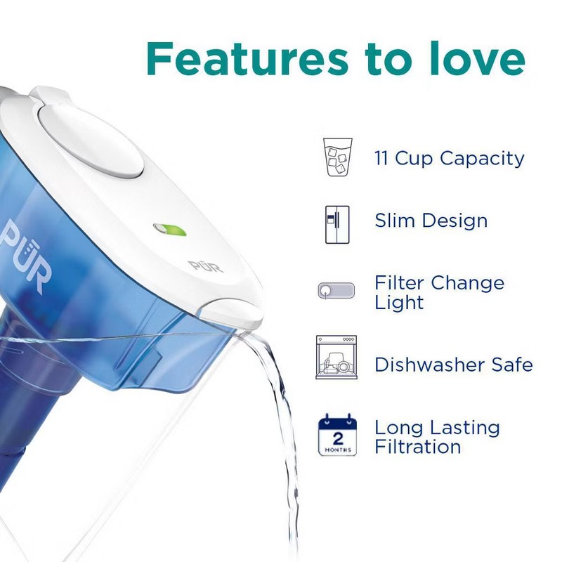 PUR Plus 11 Cup Pitcher - White gallery