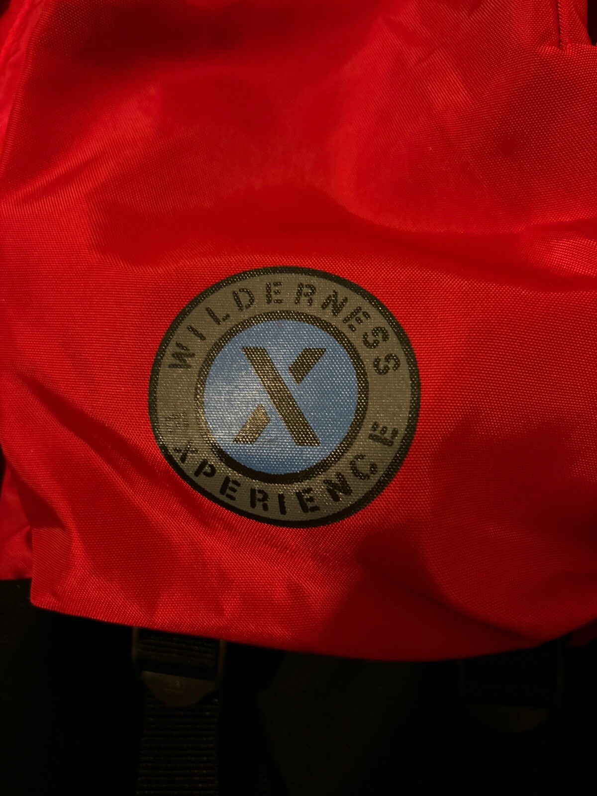 wilderness experience backpack red & Black 2