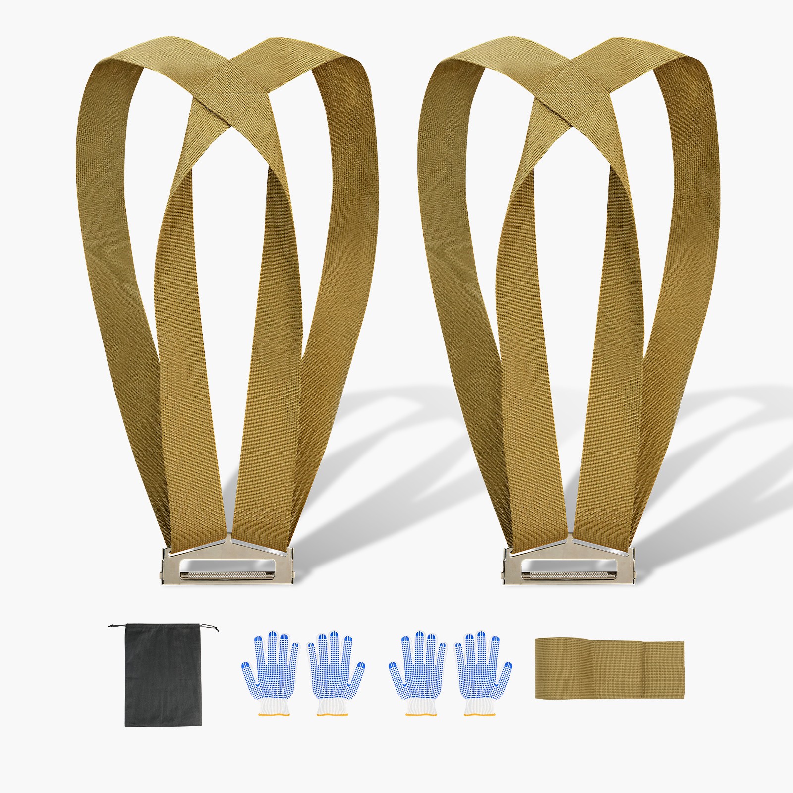 Uimoso Heavy-Duty Moving Straps for Two People, Supports Up to 1000 lbs gallery