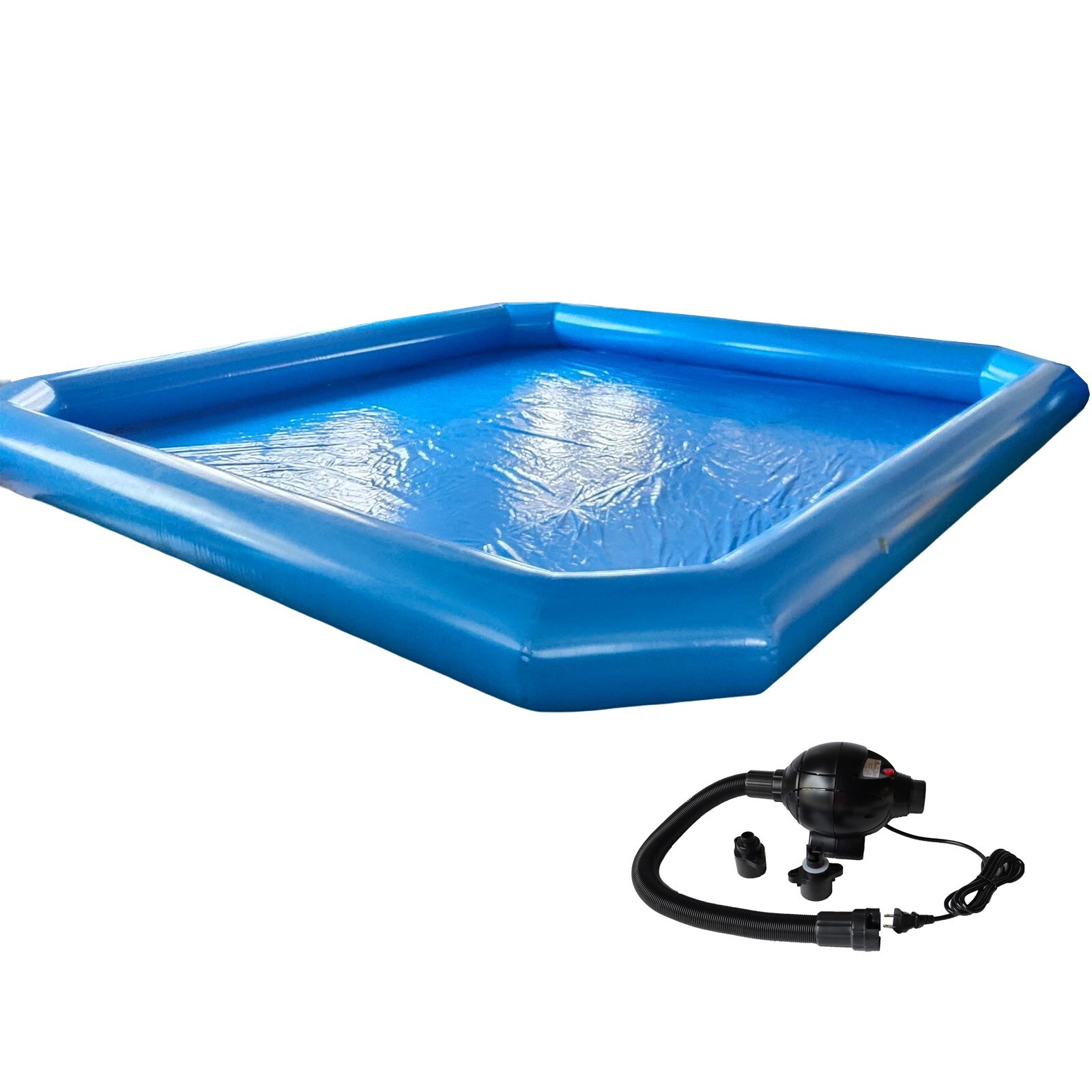 23x23x1.8ft Inflatable Swimming Pool with 110V Blower Outdoor Inflatable Pool gallery