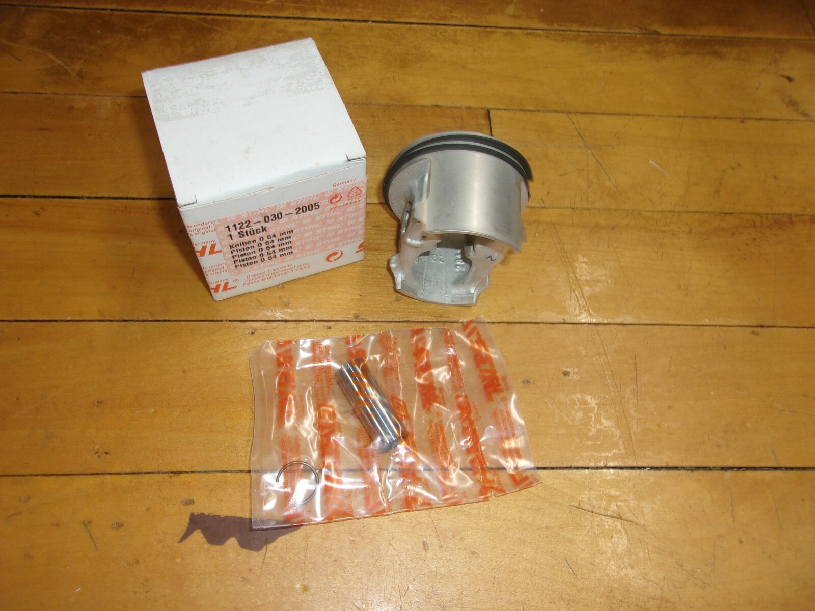 Stihl OEM MS660 Piston Kit 54mm Rings Pin Clip 066 MS650 1122-030-2005 #GM-J5A8 gallery