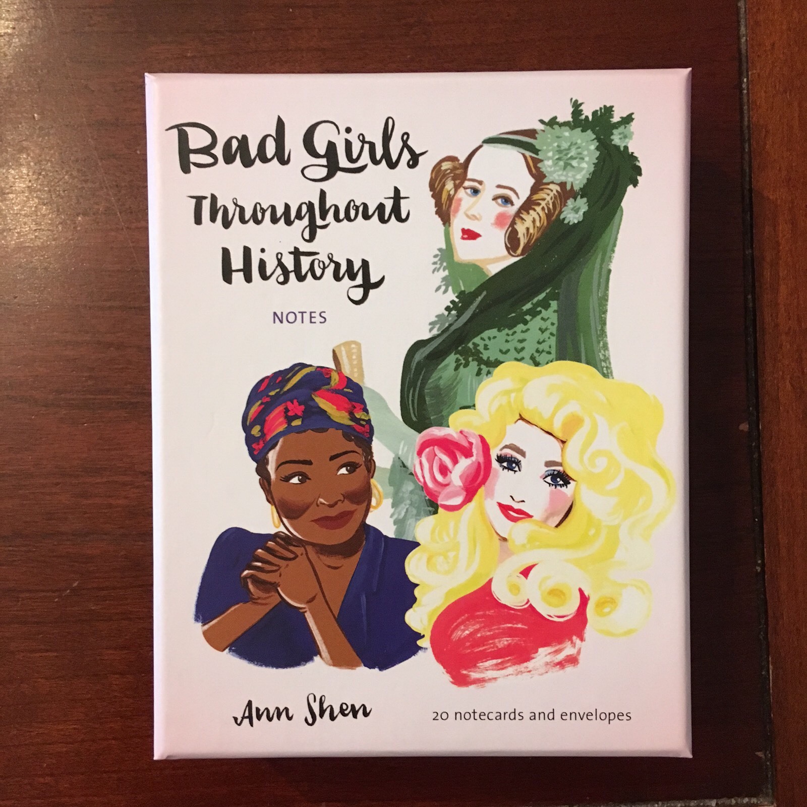 Bad Girls Throughout History Notecards Ann Shen -- 20 Card Set -- NEW gallery