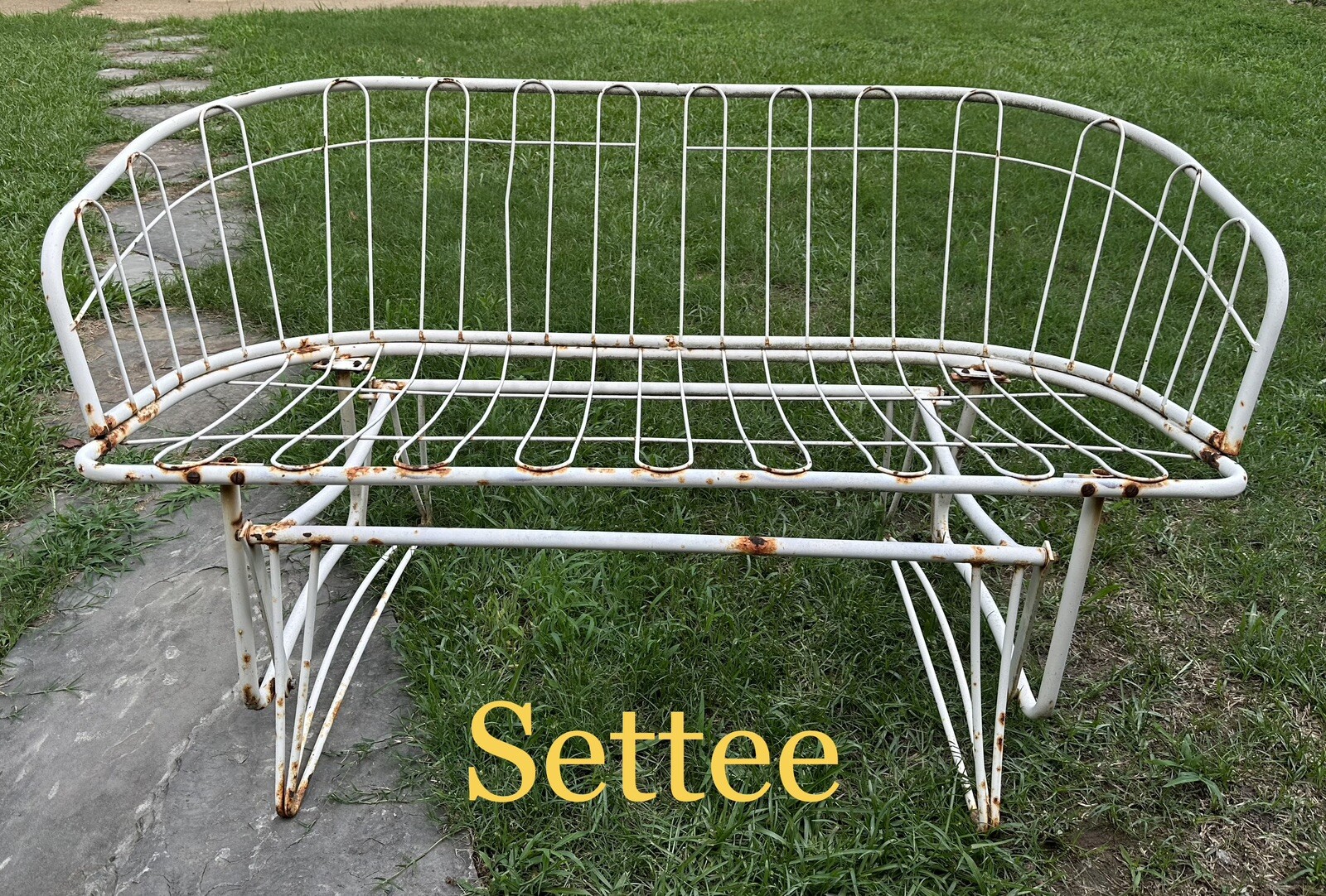 Cushion Pattern for Vintage Homecrest Settee/Glider Settee gallery