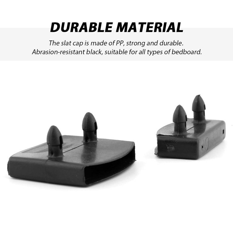 Plastic Replacement Bed Slat Caps Holders for Holding and Securing Wooden Base gallery