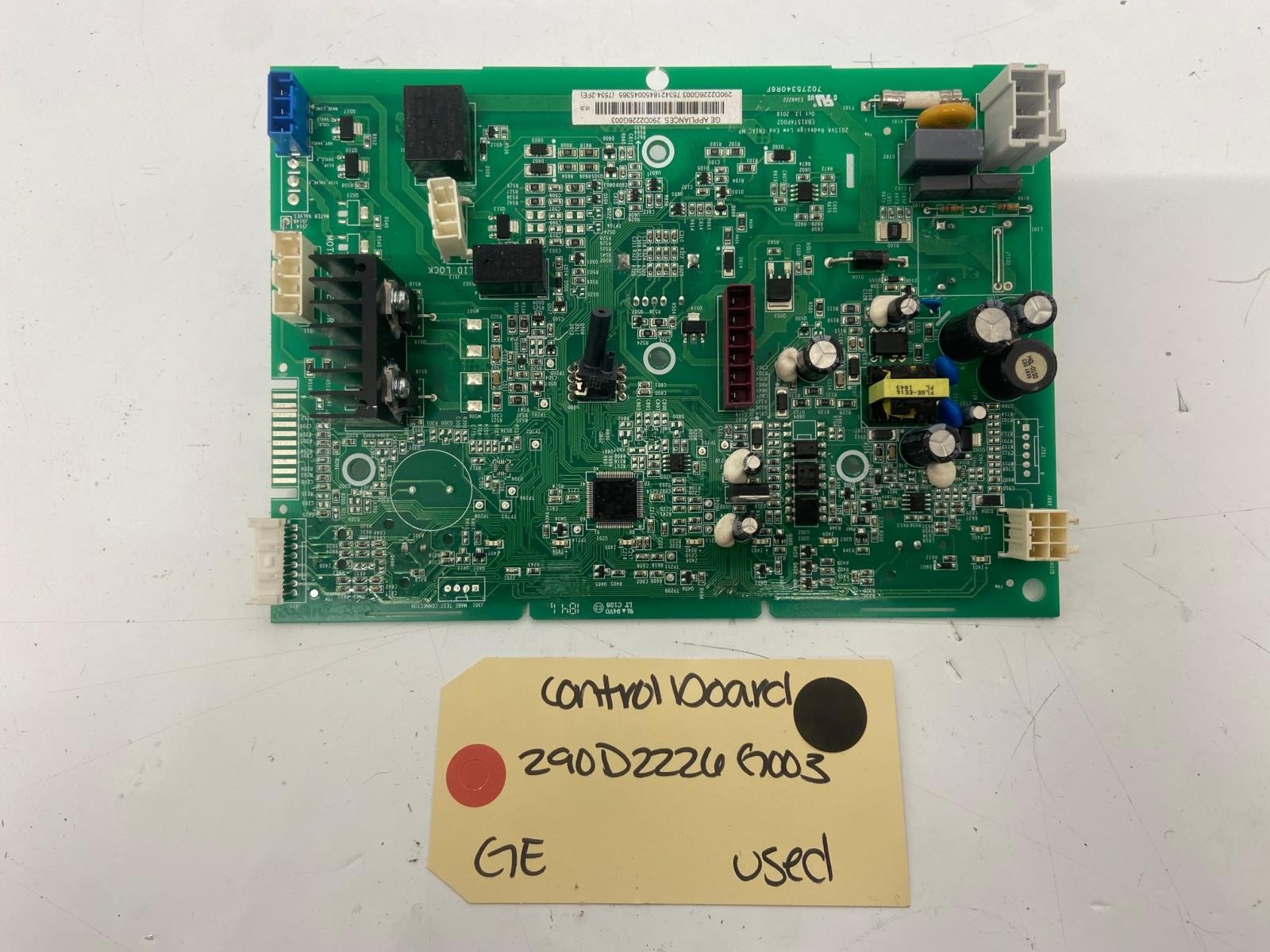 GE Washer 290D2226G003 control board used gallery