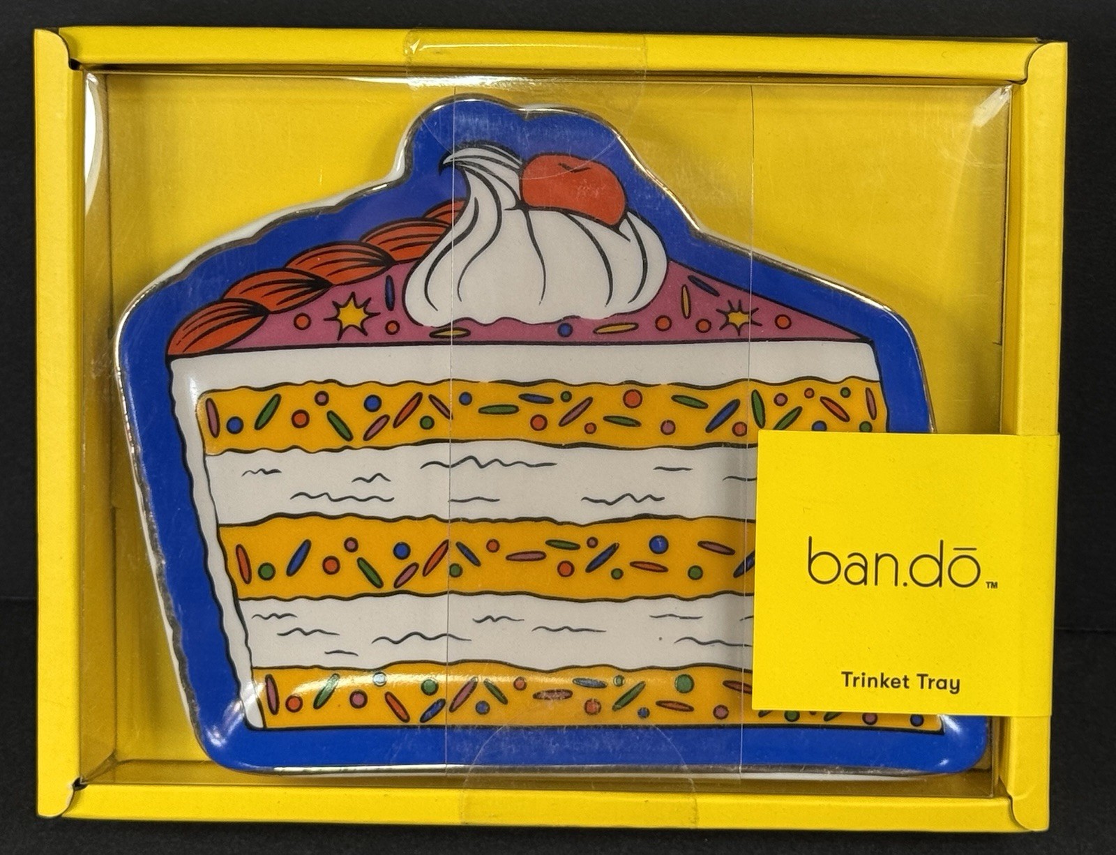 ban.do Cake Slice Trinket Tray Jewelry Dish gallery