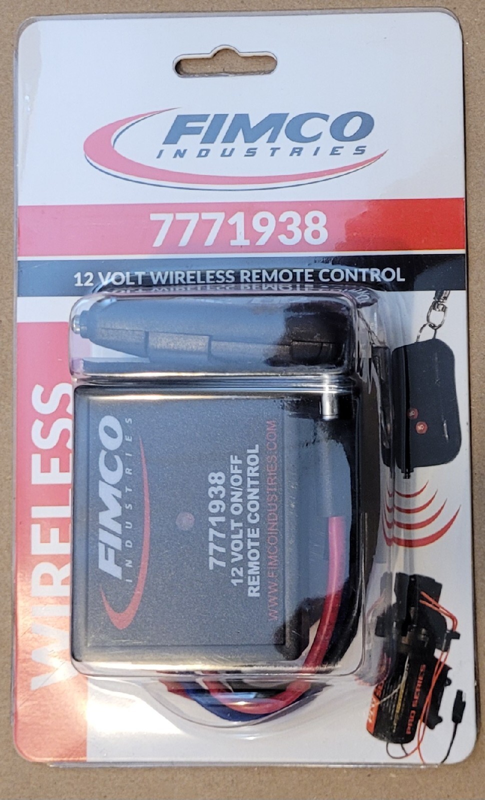 FIMCO 12 Volt On/Off Wireless Remote Control 250 Foot Range 7771938 ***SEALED*** gallery