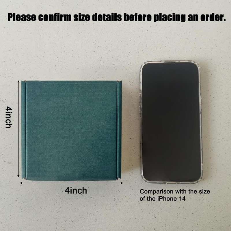 25 Pack Corrugated Packaging Box Mailers Shipping, Green Recyclable Cardboard... gallery