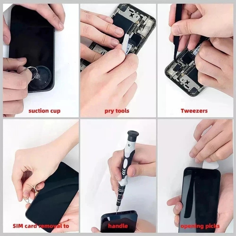 122 in 1 Precision Screwdriver Set Computer Repair Tool Kit Acssart Magnetic Bit gallery