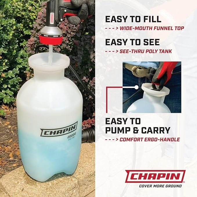 Chapin 20004 Pump Sprayer, 1-Gallon SureSpray Translucent Tank with an Easy Fill gallery