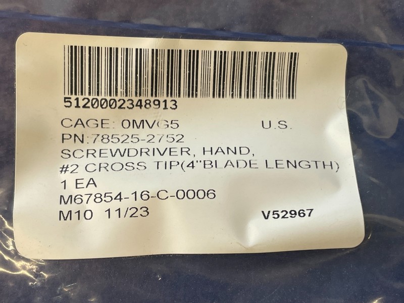 2 Wright Tool Co. WTC 35241 Hand Screwdriver #2 Phillips Cross Tip Set USA gallery