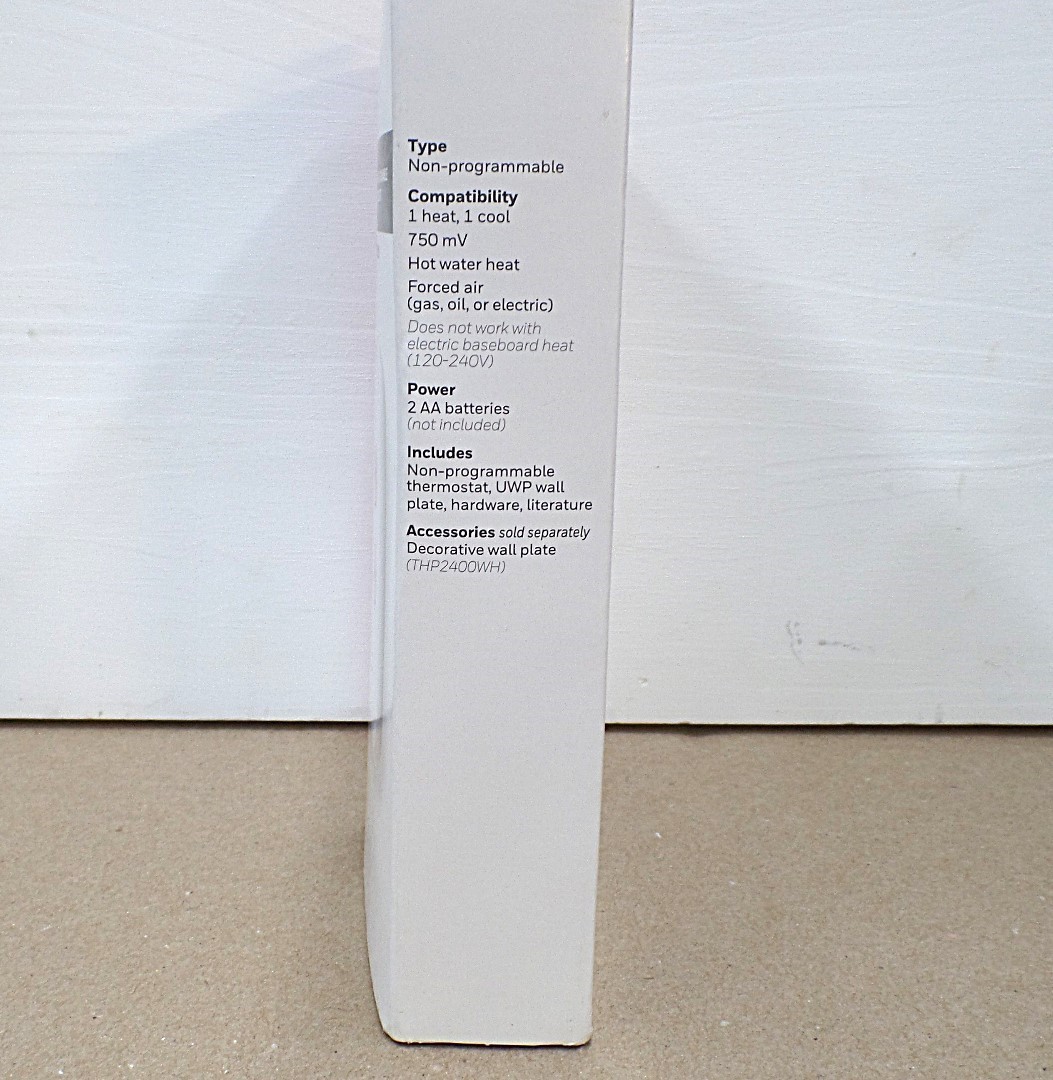 HONEYWELL RTH11B/N HOME X1N NON-PROGRAMMABLE THERMOSTAT SINGLE-STAGE 1-HEAT/COOL gallery