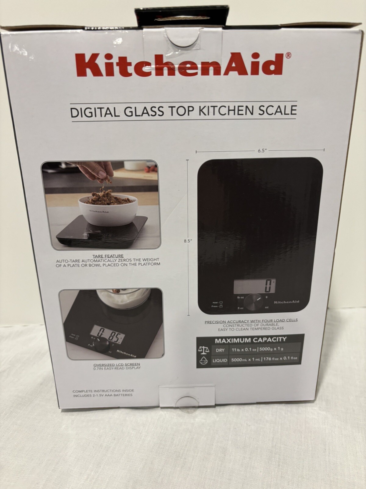 New KitchenAid 11lb Digital Kitchen Scale gallery
