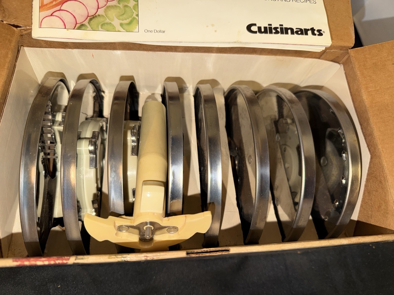 Cuisinart DLC-870 Complete 8 Piece Disc Set DLC-8/DLC-10 Food Processor NOS gallery