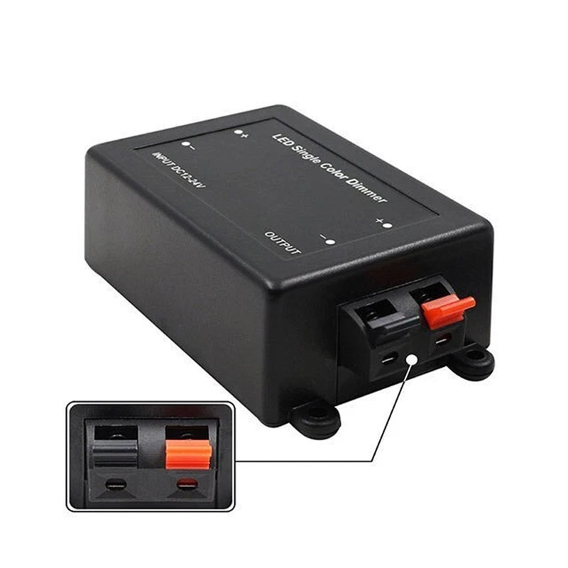 DC12V-24V 8A Dimmer Switch Controller With 11-Key RF Wireless Remote For LED gallery